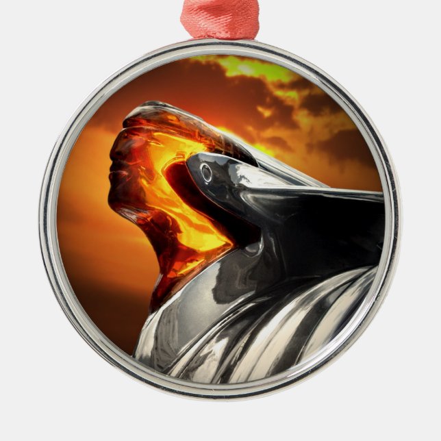 Adorno Metálico Principal coche de la obra clásica de Pontiac (Frente)