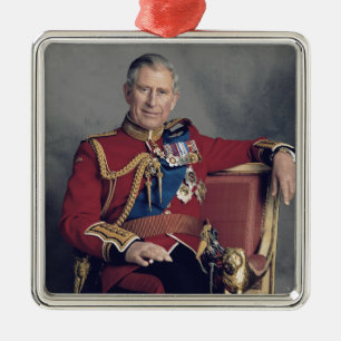 Adorno Metálico Príncipe Carlos III 2018