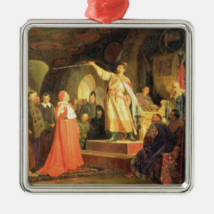 Adorno Metálico Príncipe Roman de Halych-Volhynia