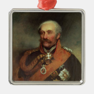 Adorno Metálico Príncipe Von Blucher c.1816 del mariscal de campo