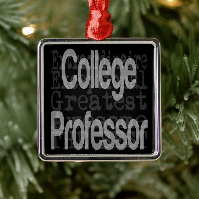 Adorno Metálico Profesor universitario Extraordinaire (Árbol)