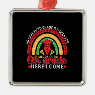 Adorno Metálico Profesora Así Que Amar El Quinto Grado Ha Sido Div