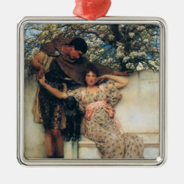 Adorno Metálico Promesa de primavera (por Lawrence Alma-Tadema)