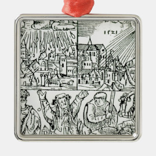 Adorno Metálico Pronósticos, 1521