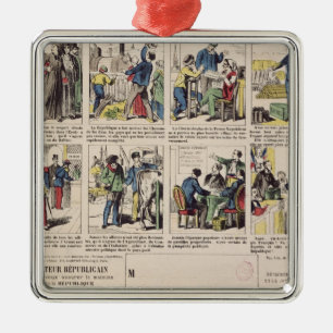 Adorno Metálico Propaganda republicana