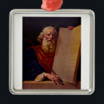 Adorno Metálico Prophet Moses on Mount Sinai – High-Fidelity Epic<br><div class="desc">Add majesty to your interior with this high-fidelity color reproduction of Moses and the Tablets of Testimony. The artwork masterfully captures the contrast between the harsh desert wilderness and the supernatural glow of the Divine Presence. The composition focuses on the prophet’s resolute eyes and the stone slabs that symbolize the...</div>