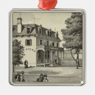 Adorno Metálico Propiedad de Wm V Reid, Villa Park, NJ