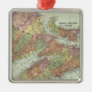 Adorno Metálico Provincias marítimas de Canadá