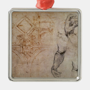 Adorno Metálico Proyecte para el techo de la capilla de Sistine,