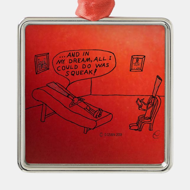 Adorno Metálico Psicólogo Reed White (Frente)