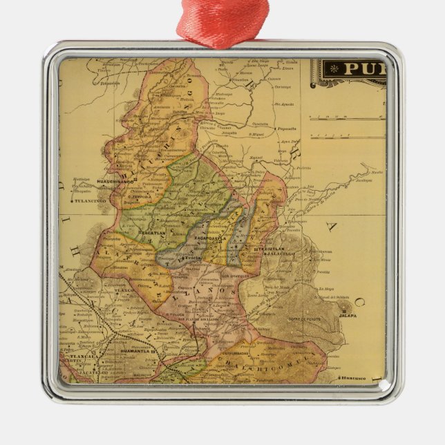 Adorno Metálico Puebla (Frente)