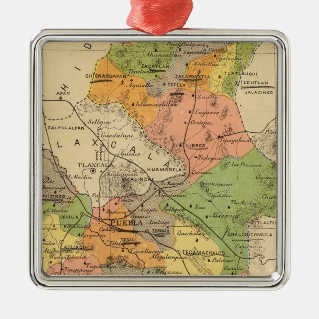 Adorno Metálico Puebla, México (Frente)
