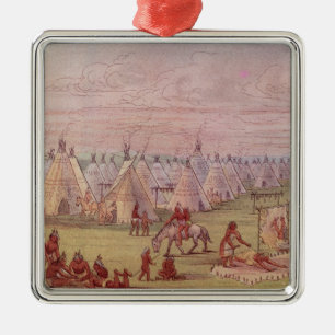 Adorno Metálico Pueblo de Comanchee