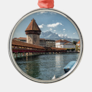 Adorno Metálico Puente Alfalfa, Suiza de la capilla