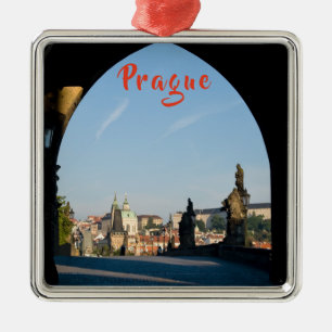 Adorno Metálico Puente Carlos en Praga, República Checa