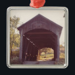 Adorno Metálico Puente cubierto<br><div class="desc">Puente cubierto</div>