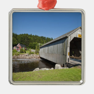 Adorno Metálico Puente cubierto del Río Irlandés, St. Martins, New