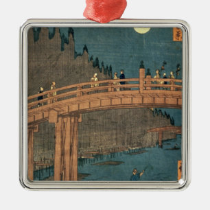 Adorno Metálico Puente de Kyoto por claro de luna