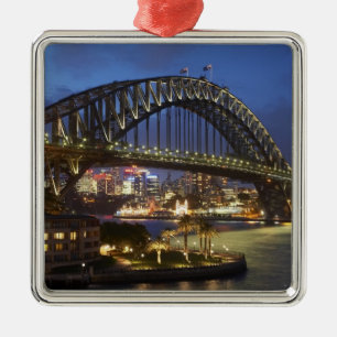 Adorno Metálico Puente de la Bahía de Sydney y Hotel Park Hyatt Sy