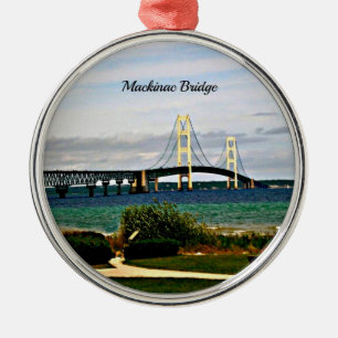 Adorno Metálico Puente de Mackinac, Isla Mackinac