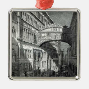 Adorno Metálico Puente de suspiros, Venecia