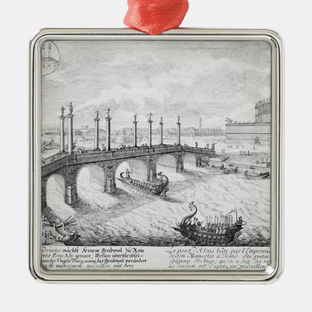 Adorno Metálico Puente del mausoleo de Aelius y de Hadrian (Castel (Frente)