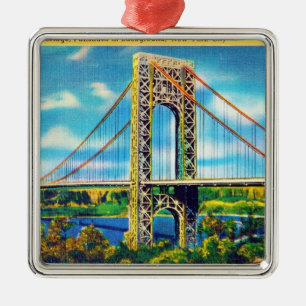 Adorno Metálico Puente George Washington, Nueva York