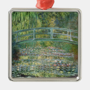 Adorno Metálico Puente Japonés Nenúfares Arte de Claude Monet