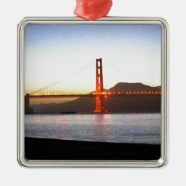 Adorno Metálico Puente pintado