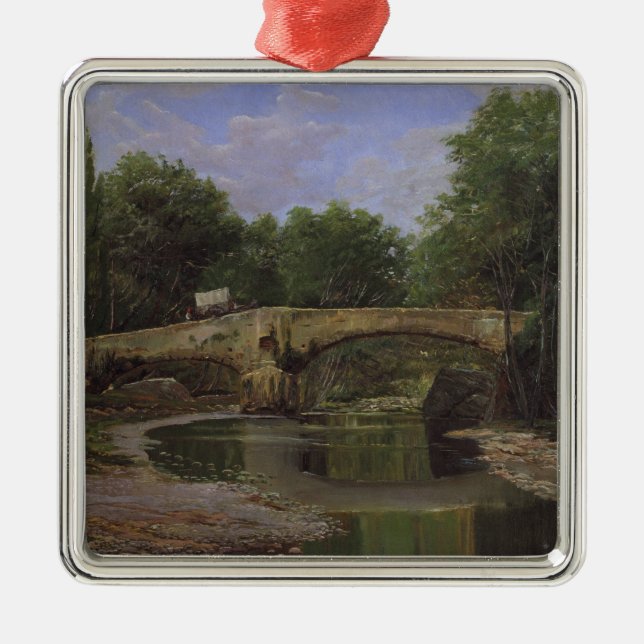 Adorno Metálico Puente sobre un río en España (por Santiago Rusiño (Frente)