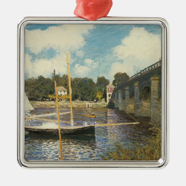 Adorno Metálico Puente vial de Argenteuil por Claude Monet (Frente)