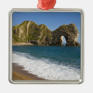 Adorno Metálico Puerta Durdle, Cala Lulworth, Costa Jurásica,