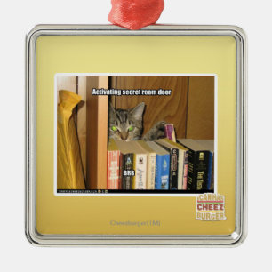 Adorno Metálico Puerta secreta del sitio que activa