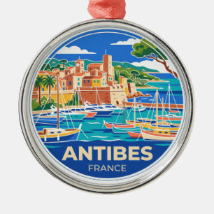 Adorno Metálico Puerto de Antibes Francia