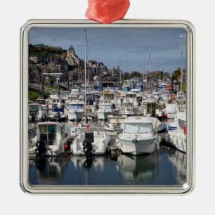 Adorno Metálico Puerto Deportivo de Le Tréport, Francia