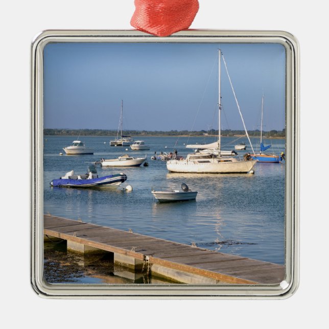 Adorno Metálico Puerto en Damgan, postal de Francia (Frente)