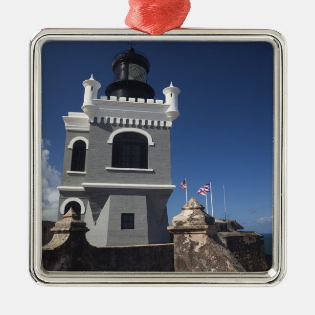 Adorno Metálico Puerto Rico, San Juan, Viejo San Juan, El Morro (Frente)
