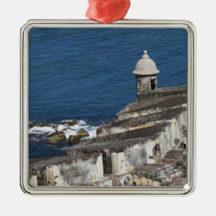 Adorno Metálico Puerto Rico, San Juan viejo, sección del EL Morro