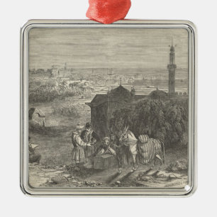 Adorno Metálico Puertos extranjeros del maíz, Alexandría