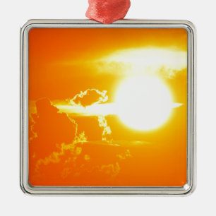 Adorno Metálico puesta de sol 3