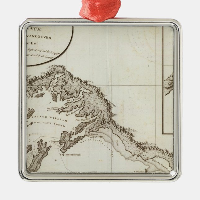 Adorno Metálico Punto de Riou a punto de posesión Alaska (Frente)