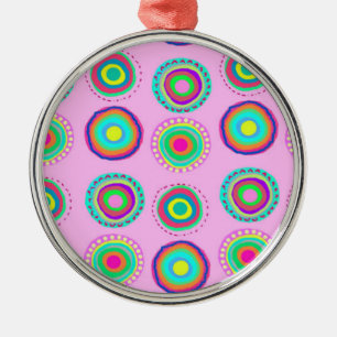 Adorno Metálico Puntos simples