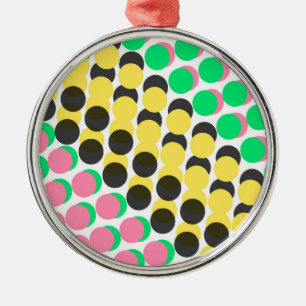 Adorno Metálico Puntos sobrepuestos