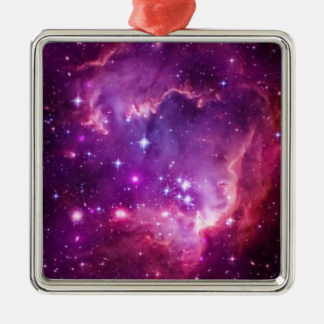 Adorno Metálico Purple Tinted Small Magellanic Cloud (Frente)