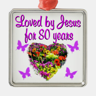 ADORNO METÁLICO PURPLE WILDFLOWER AMADA POR JESÚS DURANTE 80 AÑOS