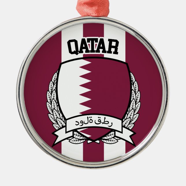 Adorno Metálico Qatar (Frente)