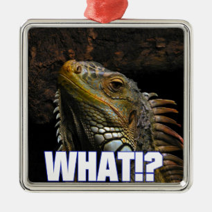 Adorno Metálico ¿¡Qué!? Iguana