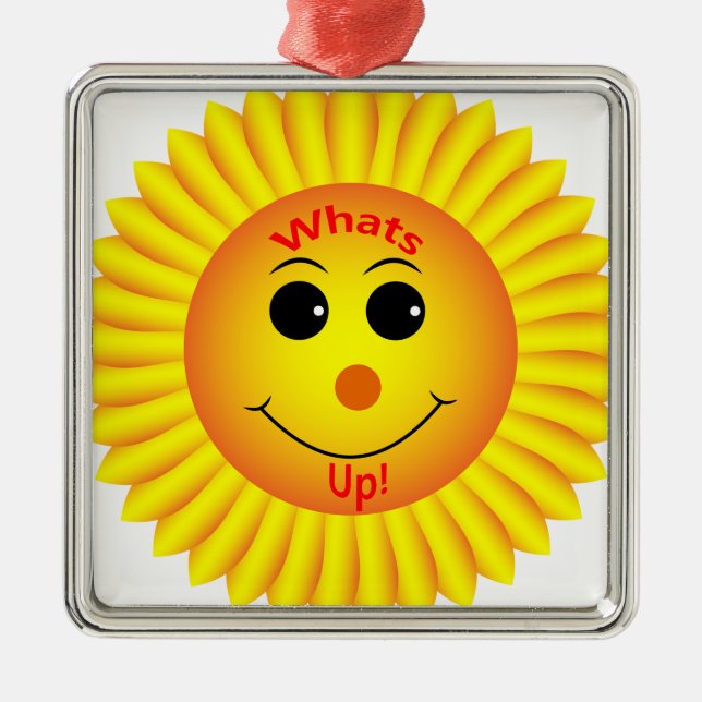 Adorno Metálico ¡Qué pasa! (Frente)