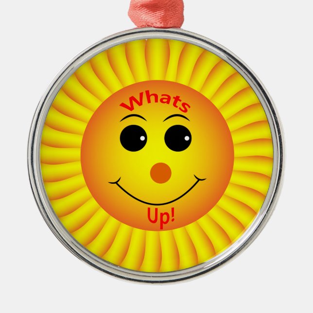 Adorno Metálico ¡Qué pasa! (Frente)