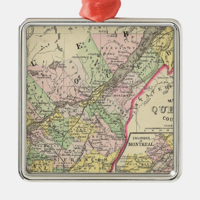 Adorno Metálico Quebec (Frente)